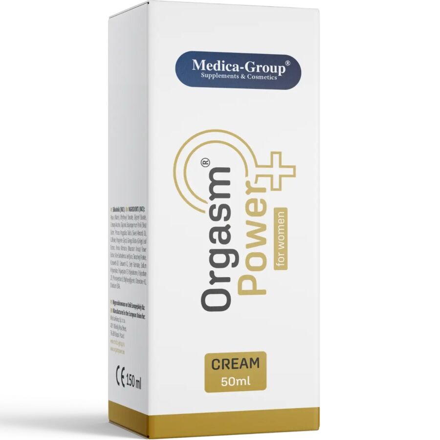 Medica Group Orgasm Power - Crema Íntima Estimulante para Mujeres 50 ml