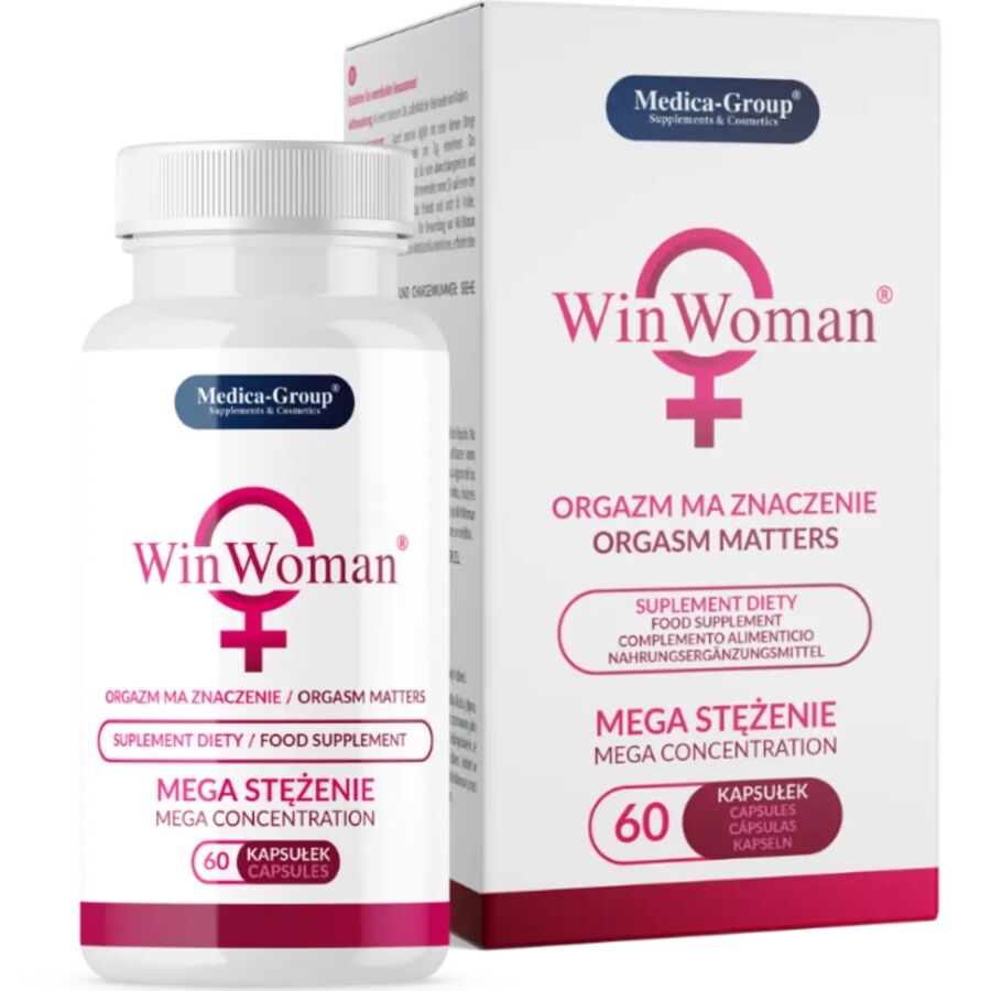 WIN Woman Libido Enlargement 60 Cápsulas - Medica Group