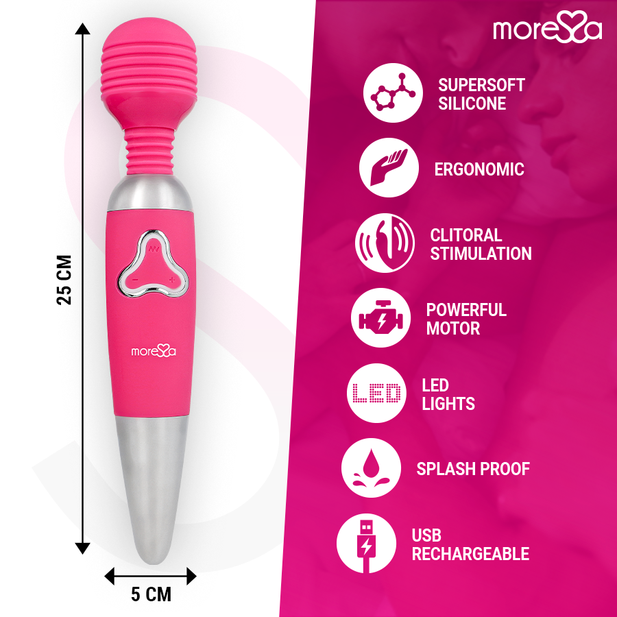 Moressa Odilon Premium Silicona Recargable