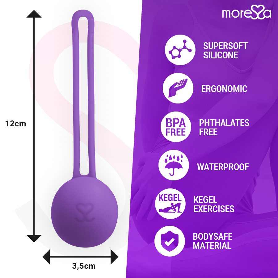 Moressa Osian One Premium Lilac - Bolas de Silicona