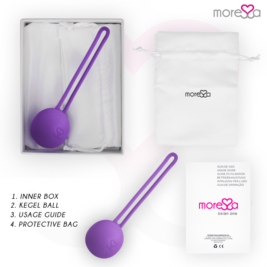 Moressa Osian One Premium Lilac - Bolas de Silicona