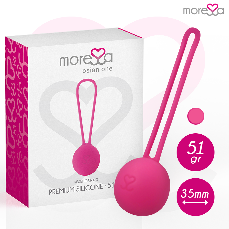 Moressa Osian One Premium Silicone Pink - Bolas Chinas