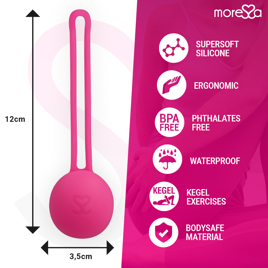 Moressa Osian One Premium Silicone Pink - Bolas Chinas