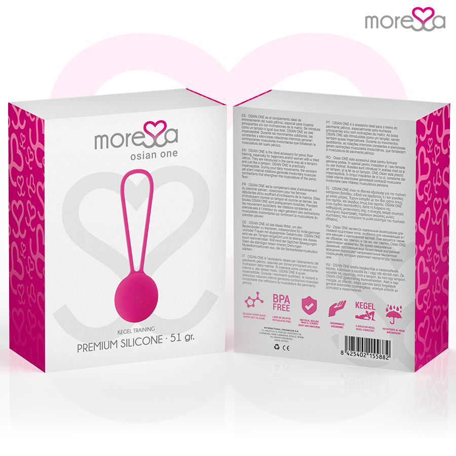 Moressa Osian One Premium Silicone Pink - Bolas Chinas
