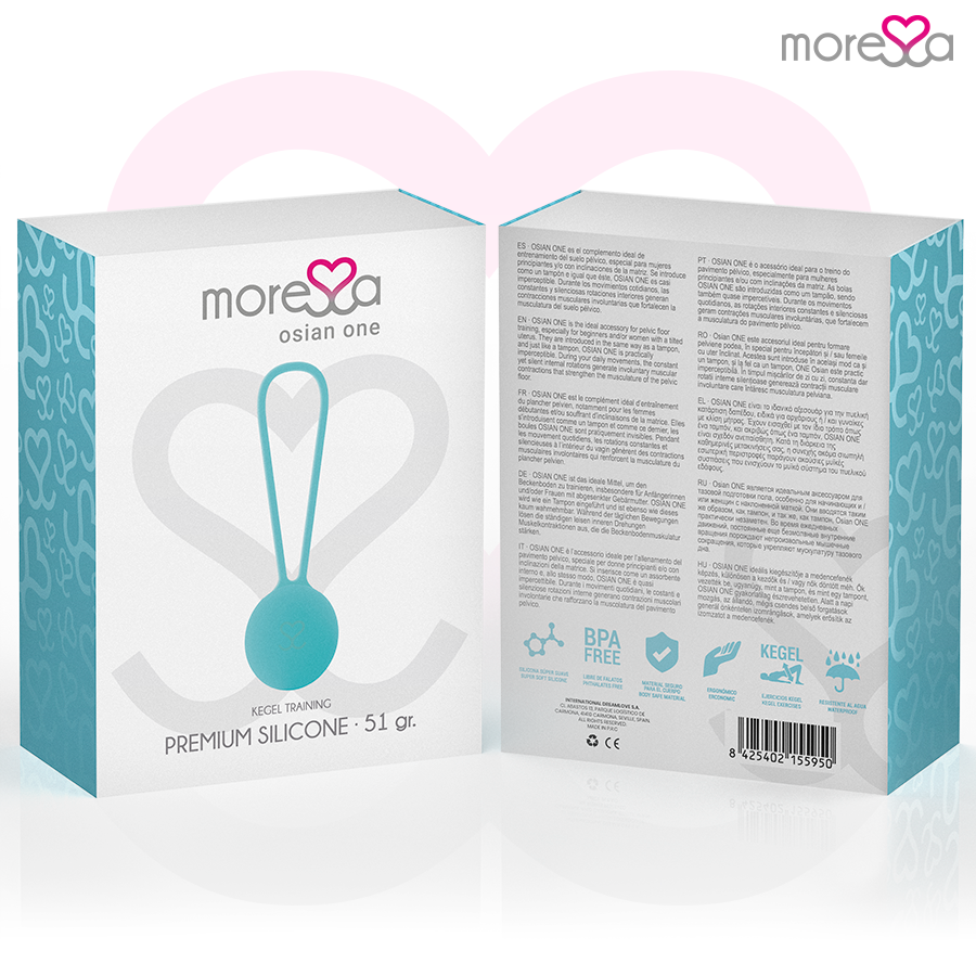 Moressa Osian One Premium Turquoise - Bolas Chinas de Silicona