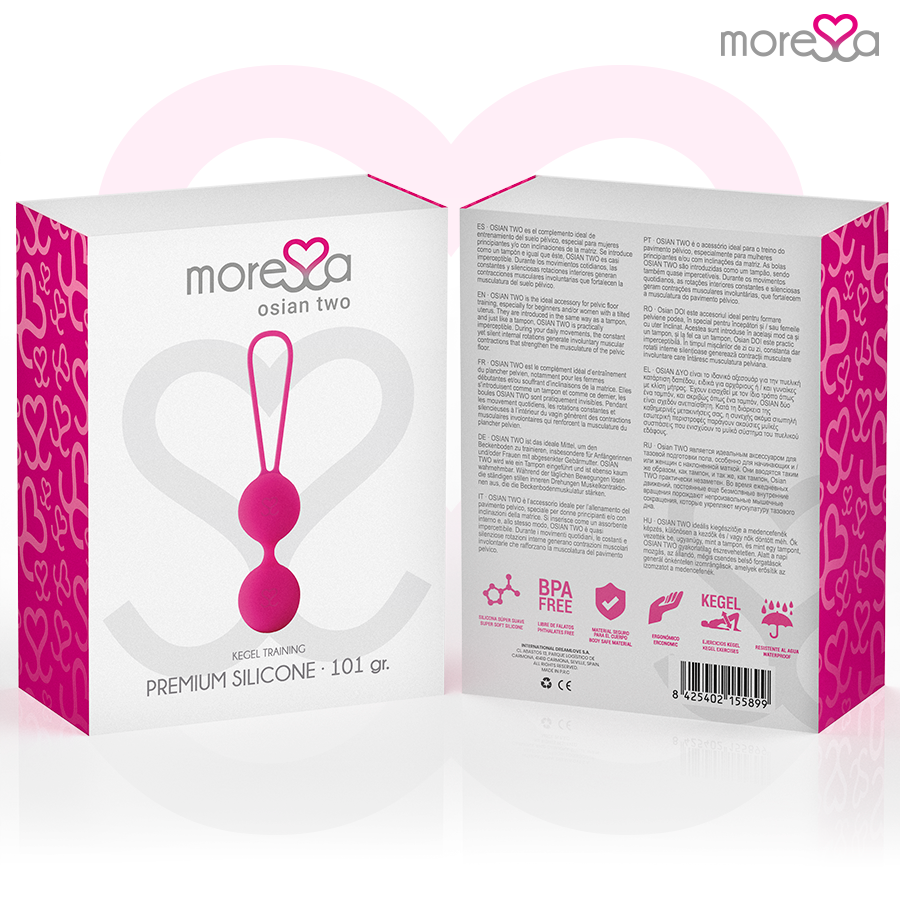 Moressa Osian Two Premium Silicone Pink - Bolas Chinas