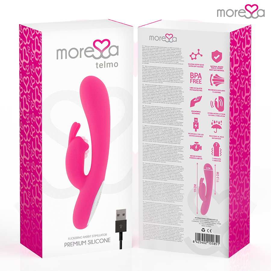 AMORESSA TELMO Premium Silicona Recargable