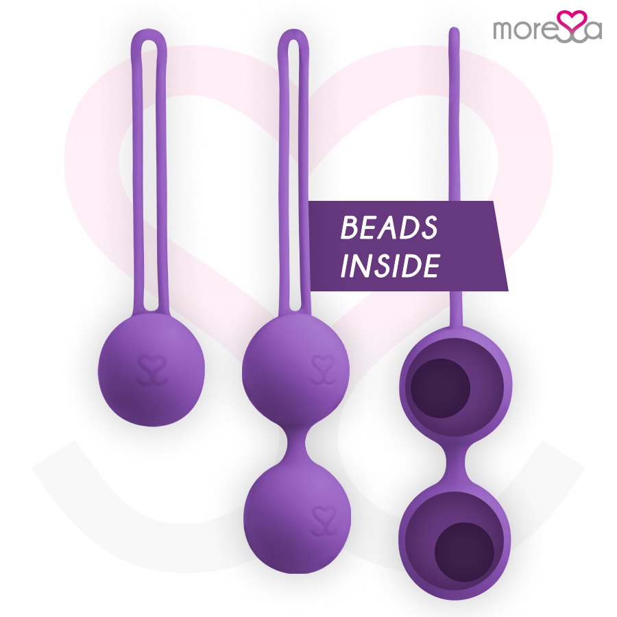 Moressa Osian Set Premium Lilac - Bolas de Silicona