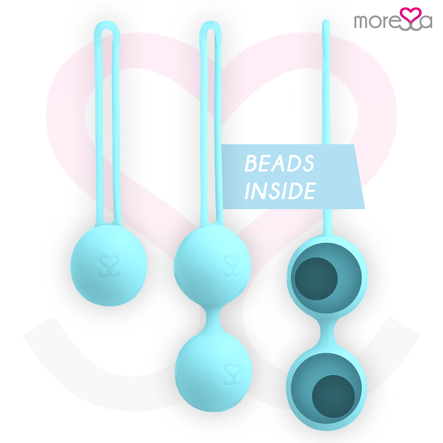 Moressa Osian Set Premium Turquoise - Bolas de Silicona