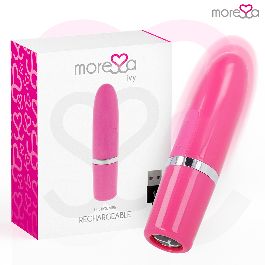 Moressa Ivy Vibrator Stimulator Travel Pink
