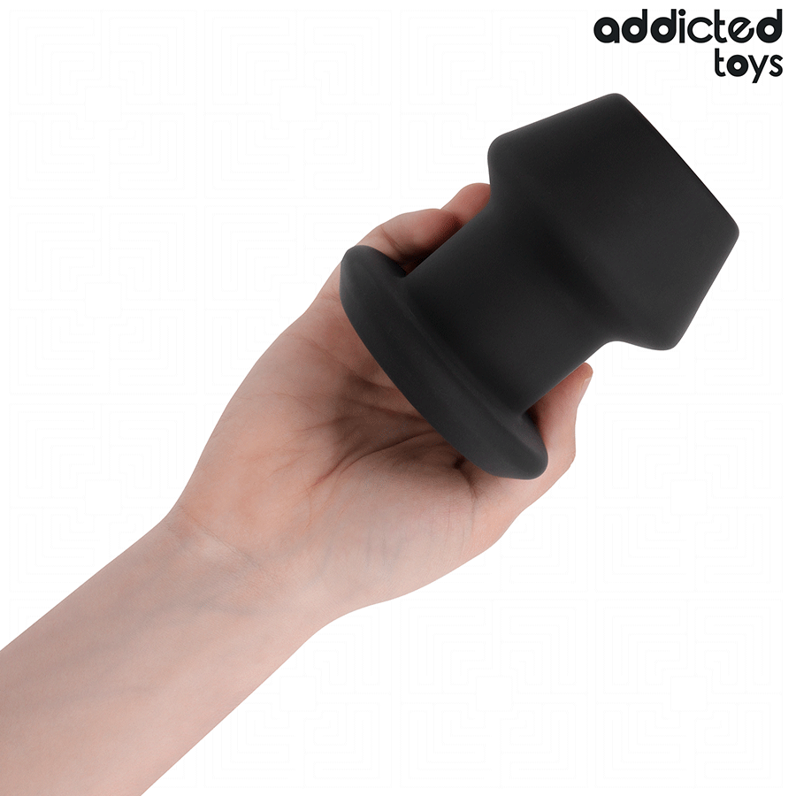 Addicted Toys Extreme Hollow Anal Plug Silicone Talla L