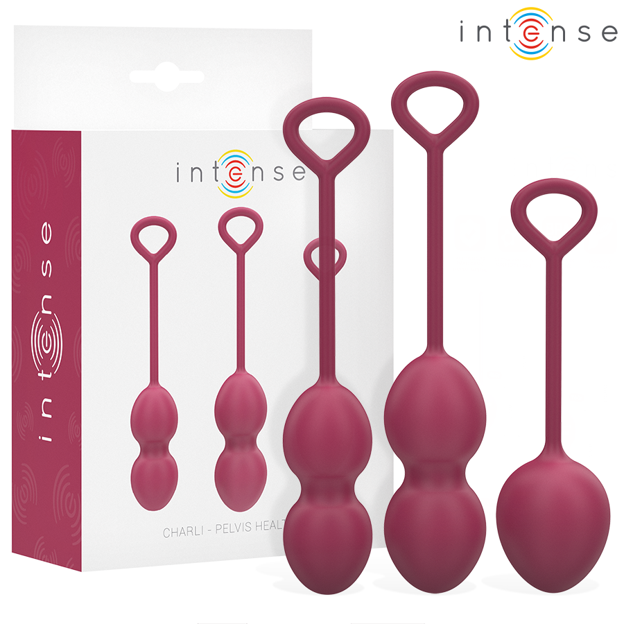 Intense Charli Kegel Ball Kit Violet - Set Completo