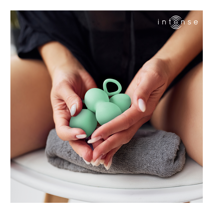 Intense Charli Kegel Ball Kit Light Jade Green