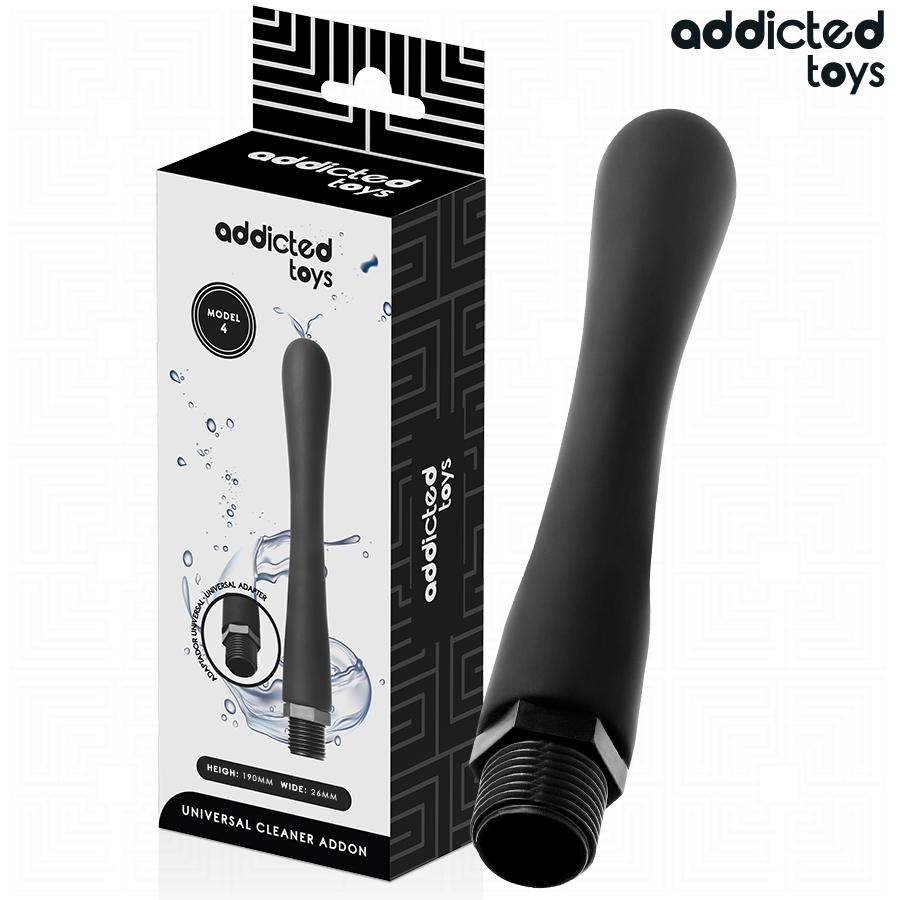 Addicted Toys Anal Cleaner with Universal Adapter Model 4