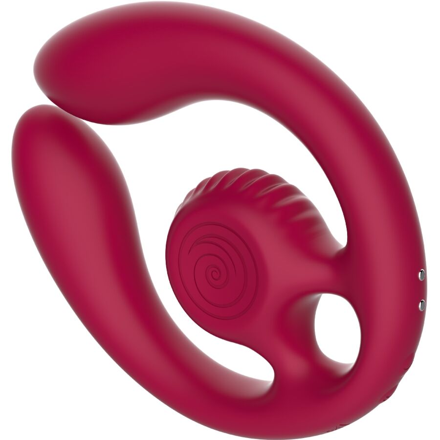 Snail Vibe Gizi Duo - Estimulador Sincronizado para Parejas con Mando a Distancia