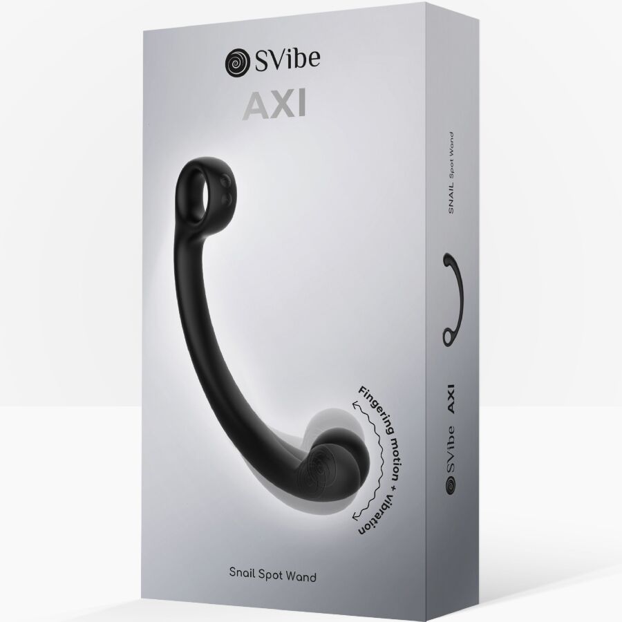 Snail Vibe AXI Wand - Vibrador de Masaje Recargable con Tecnología AuraTouch