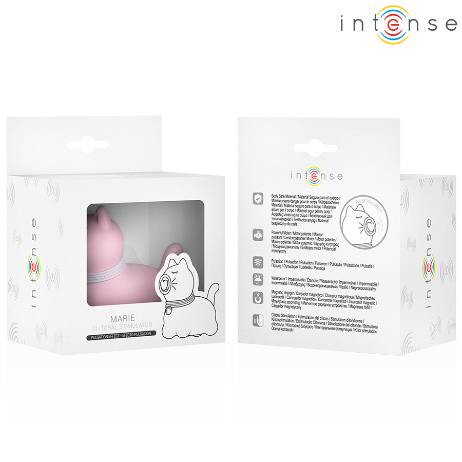 Intense Marie Pink - Estimulador con Efecto Pulsación