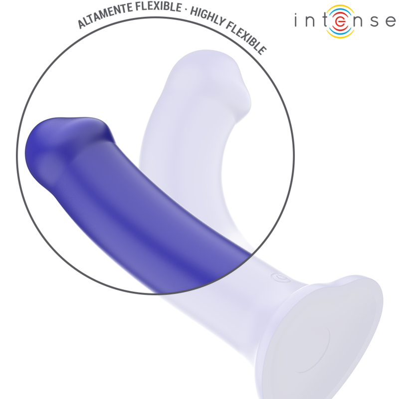 Intense Victoria Vibrador con Ventosa y Control Remoto 10 Funciones Azul