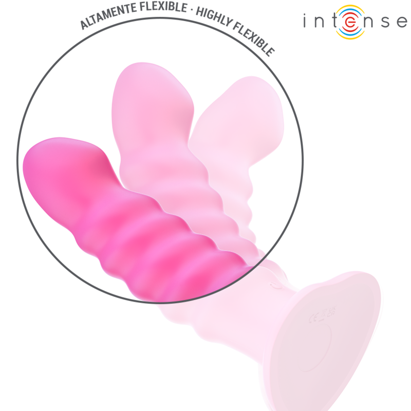Intense Cindy Vibrator Tamaño L - Diseño Espiral con Control Remoto