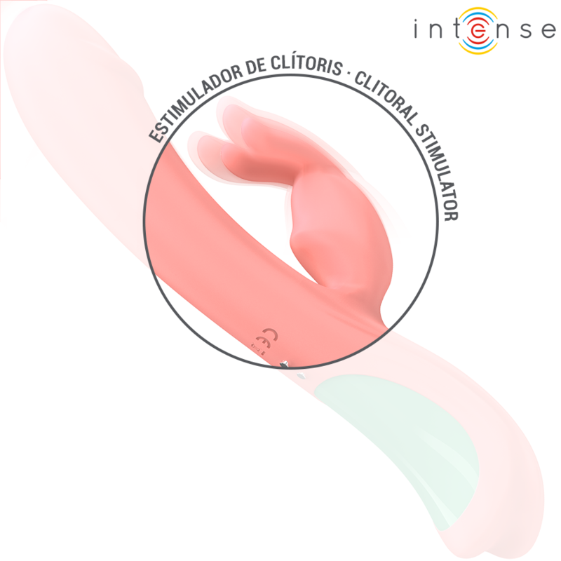 Intense Rachel Rabbit Vibrator - 5 Modos de Vibración Rosa