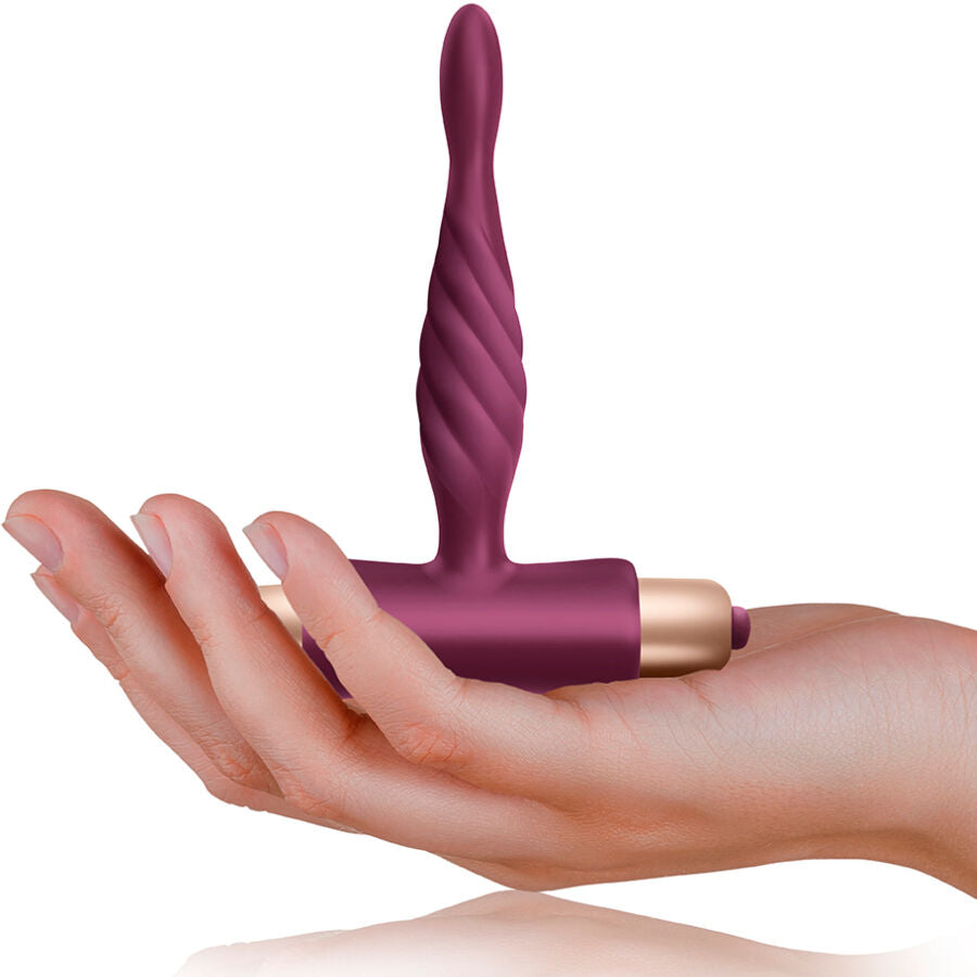 Climaximum Dare Kit - Vibrador Twisted + Plug Anal Principiantes