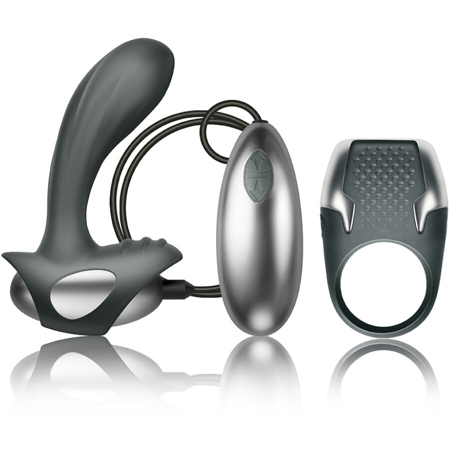 Climaximum Excite Kit - Anillo Peneano + Masajeador de Próstata