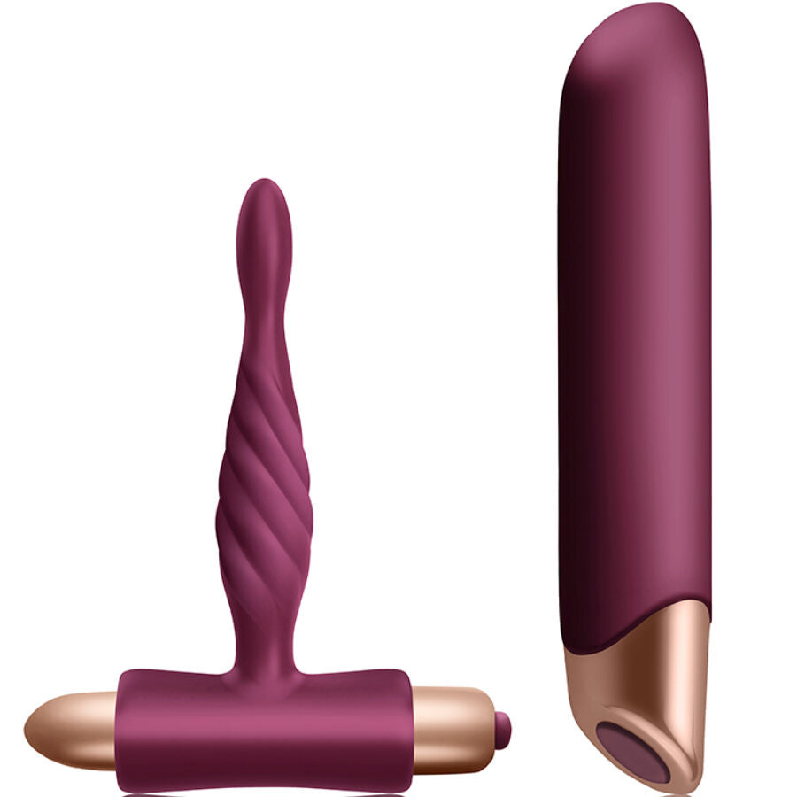 Climaximum Rapture Kit - Vibrador Classic + Plug Anal Beginner