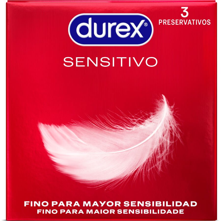 Durex Sensitive Condoms - Pack de 3 Unidades