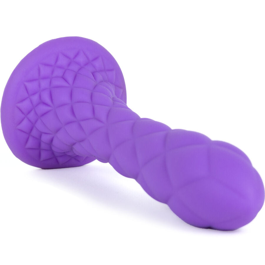 Silexd Dreamy Dildo Fantasy Silicona Líquida Termorreactiva Violeta 18.5 cm