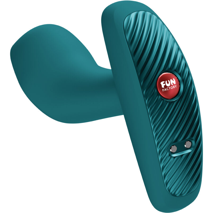 Fun Factory Bootie Vibe - Vibrador Anal Plug Verde Botella