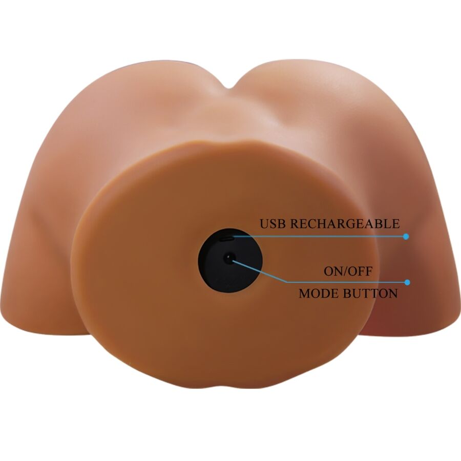 Crazy Bull Geriann - Vibrador y Succionador Realista