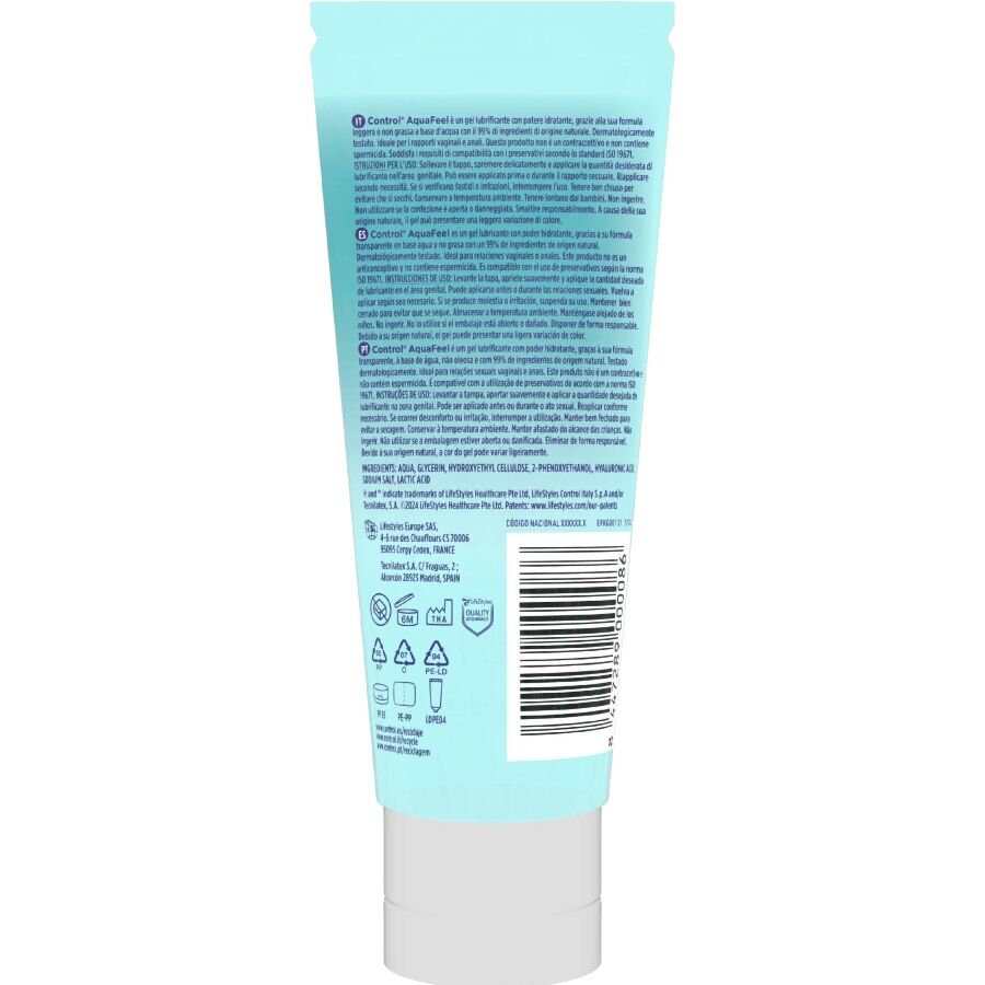 Control Lubricant Hyaluronic Acid 80 ml