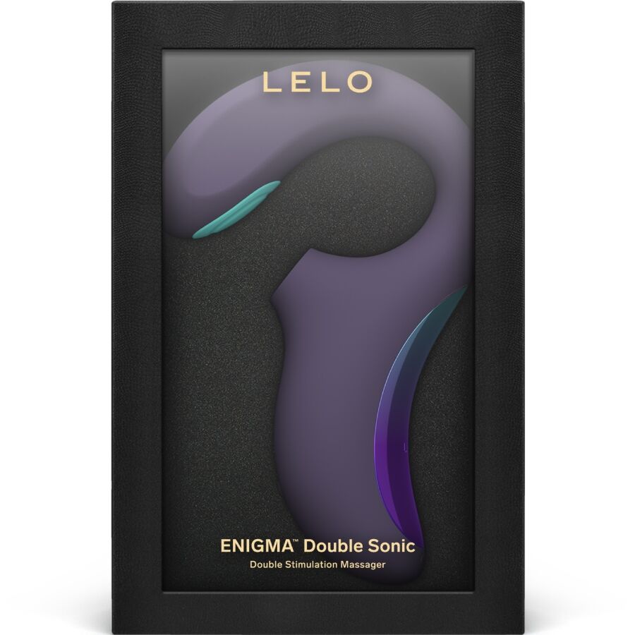LELO Enigma Double Sonic Vibrator Point G Cyber Purple