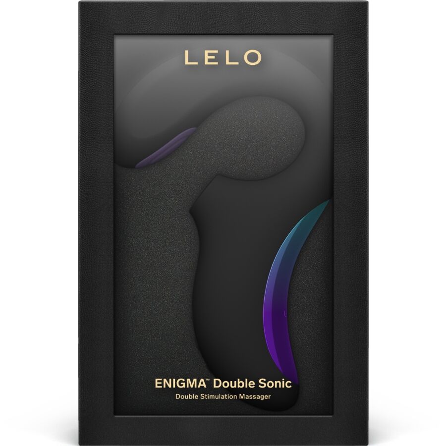 LELO Enigma Double Sonic Vibrator Point G Black