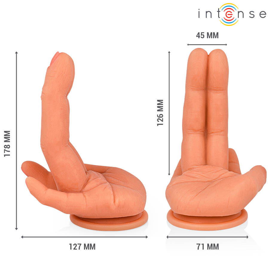 Intense Leela G-Spot Stimulator Flexible Hand 12.6 cm