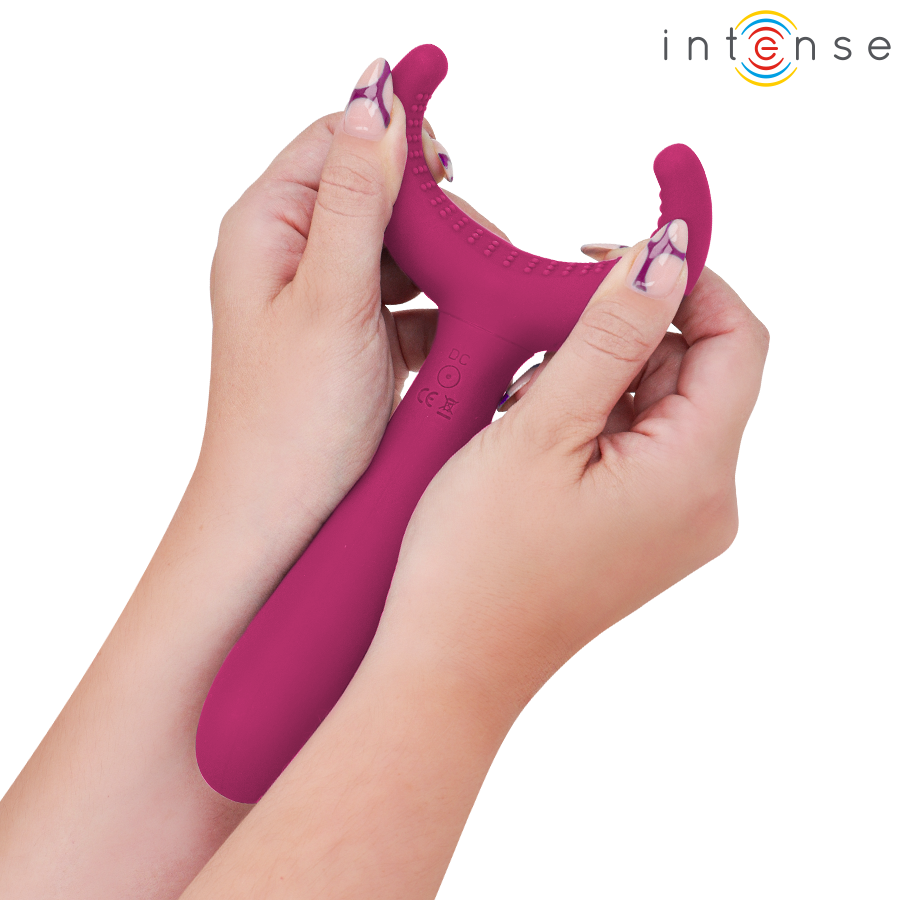 Intense Rowan Inclusive - Vibrador para Parejas Ergonómico Recargable USB