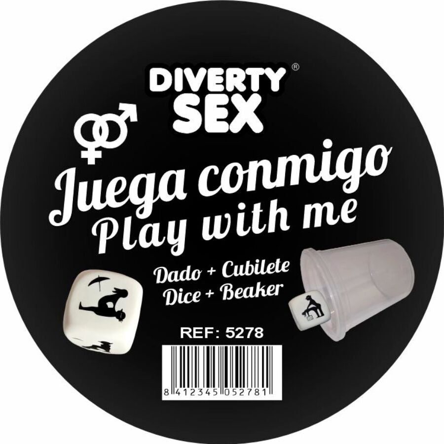 Diablo Picante White Hard Dice with Positions and Cube