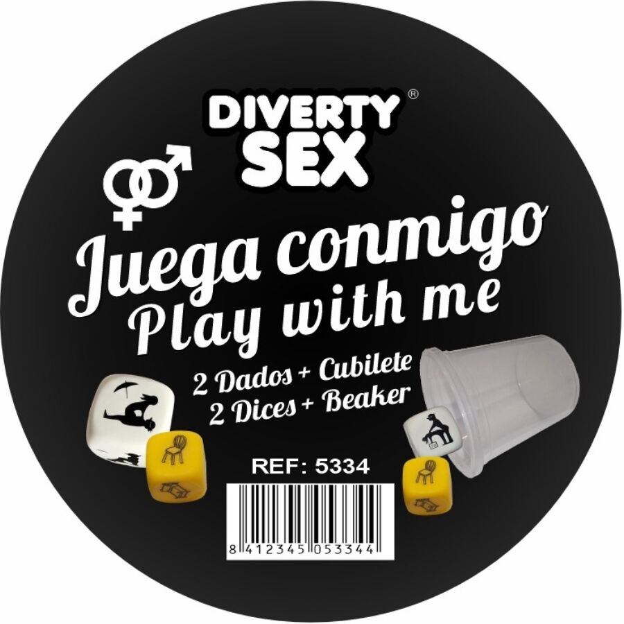 Diablo Picante - Juego de Dados con Posiciones y Vaso