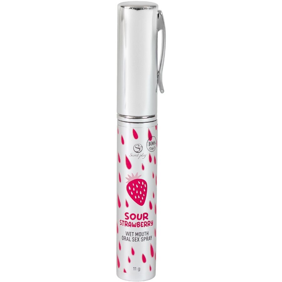 Secretplay Sour Strawberry Oral Sex Spray