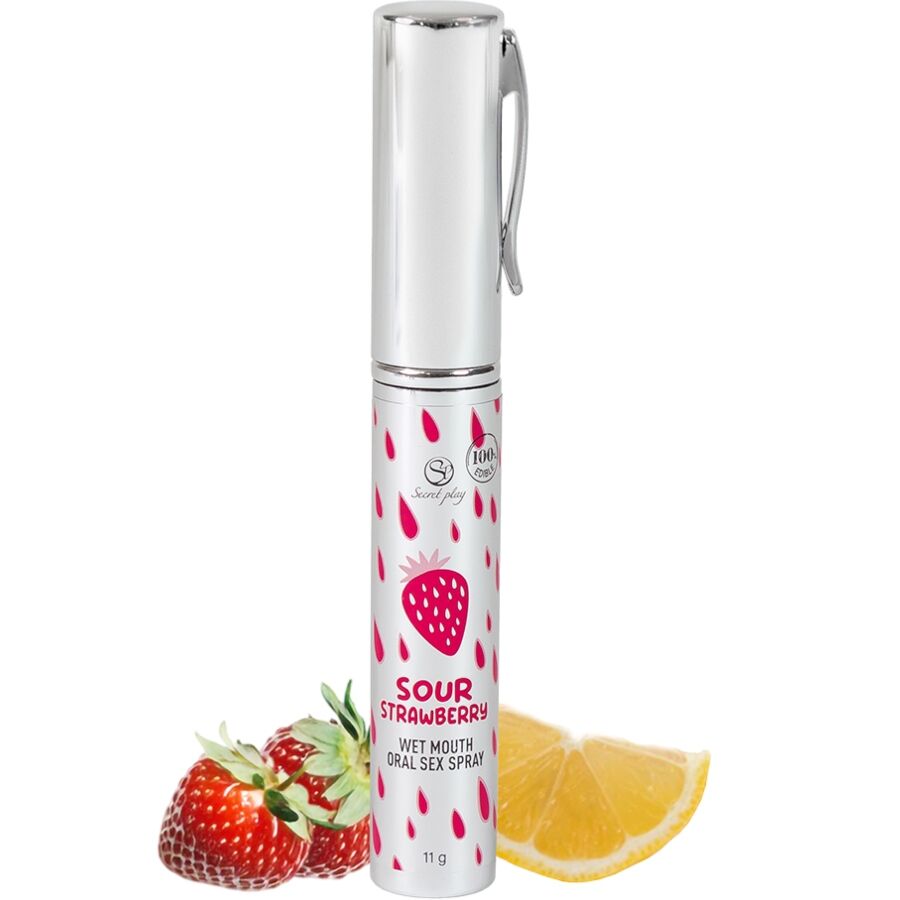 Secretplay Sour Strawberry Oral Sex Spray