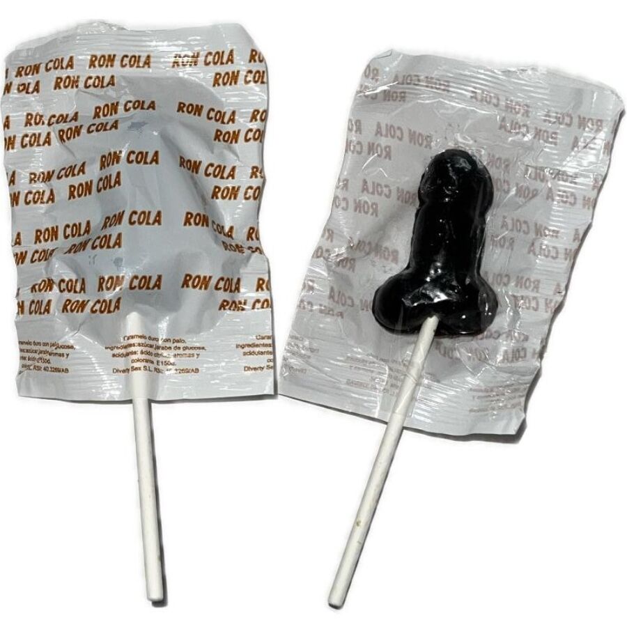 Diablo Goloso Penis Lollipop Ron Cola 10% Alcohol
