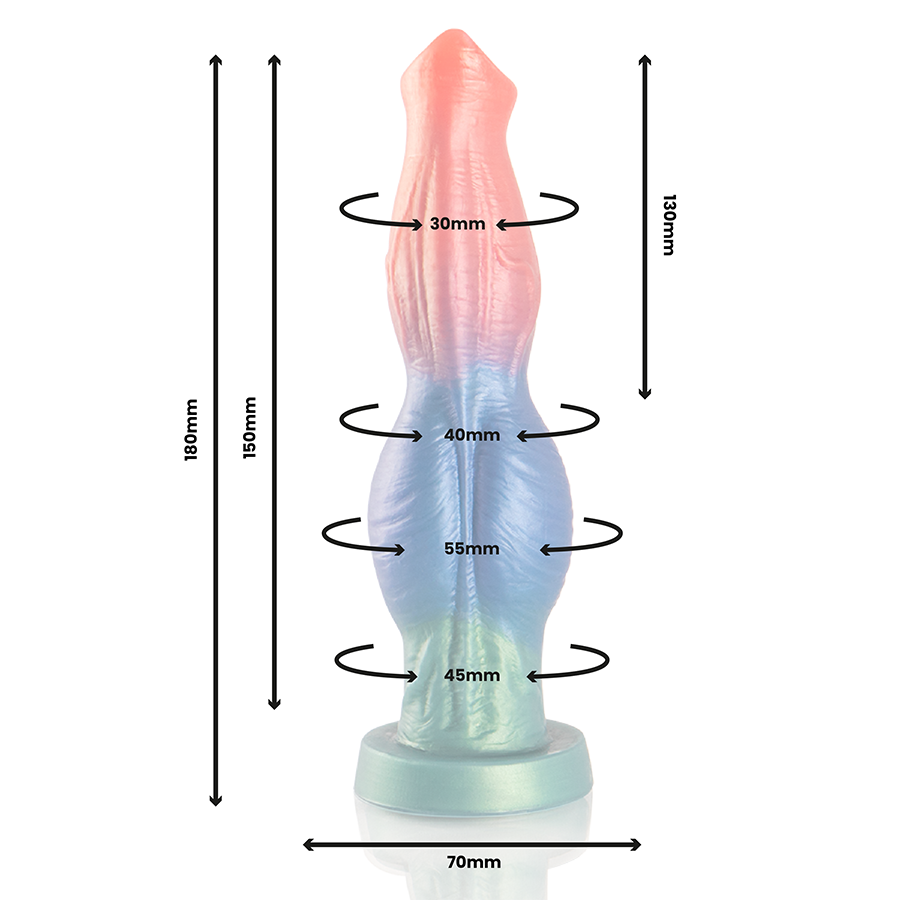 Epic Arion Dildo Symphony of Pleasure Recargable con Control Remoto