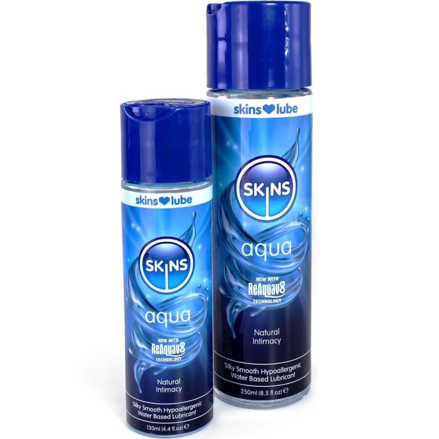 Skins Aqua Lubricante Base Agua 130 ml