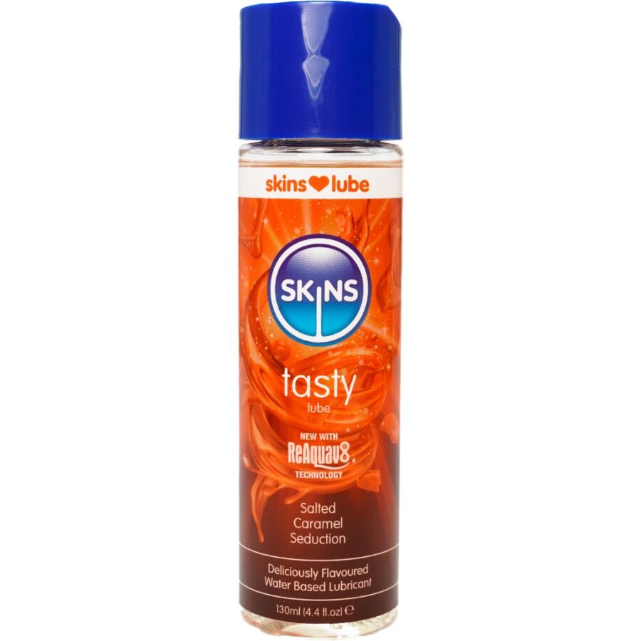 Lubricante Íntimo Skins Tasty Water-Based Salted Caramel 130 ml