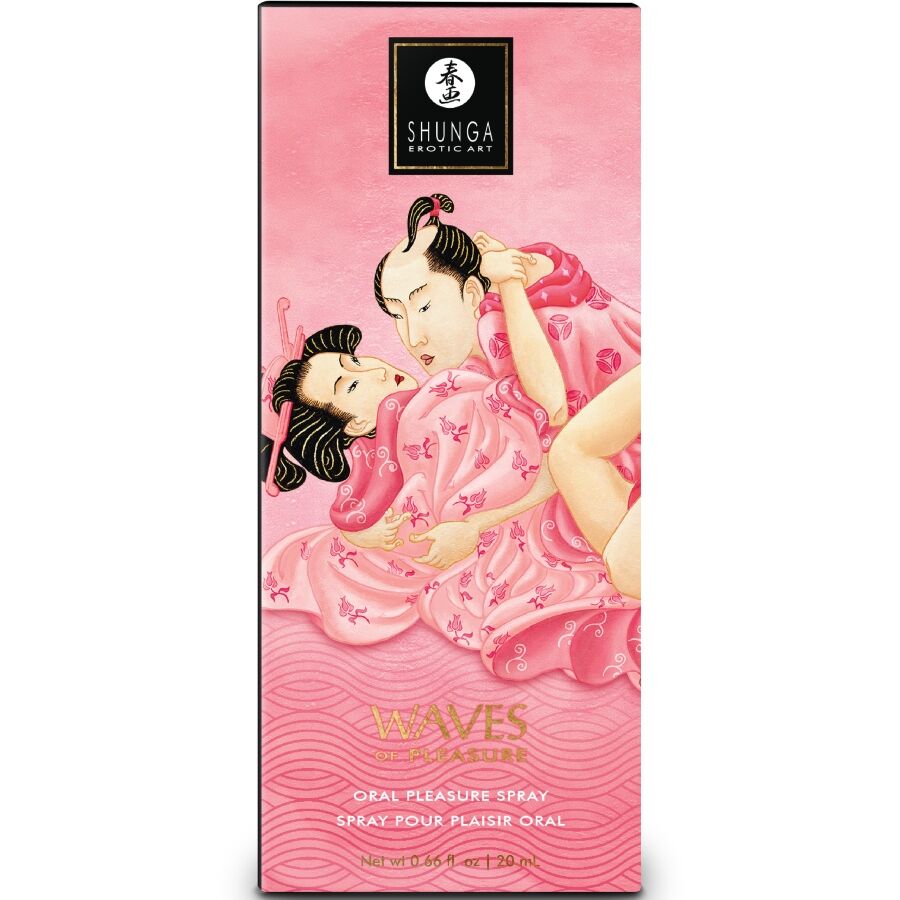Shunga Waves Pleasure Spray Oral Seductive Watermelon 20 ml