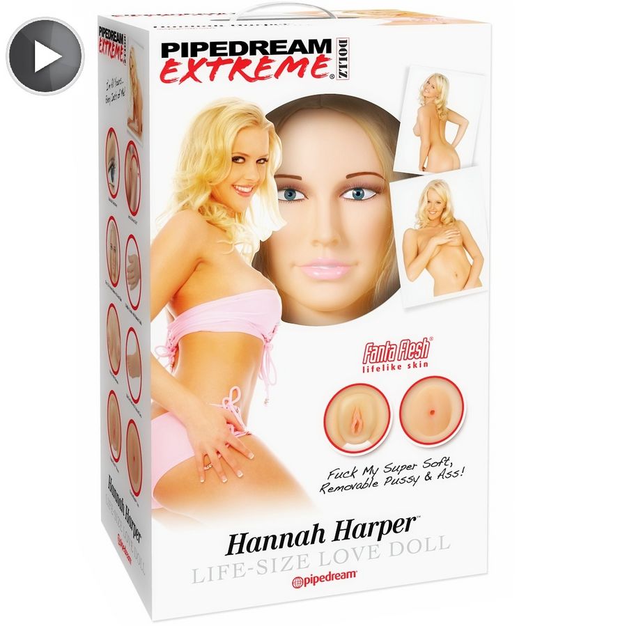 Extreme Dollz Hannah Harper - Muñeca Inflable