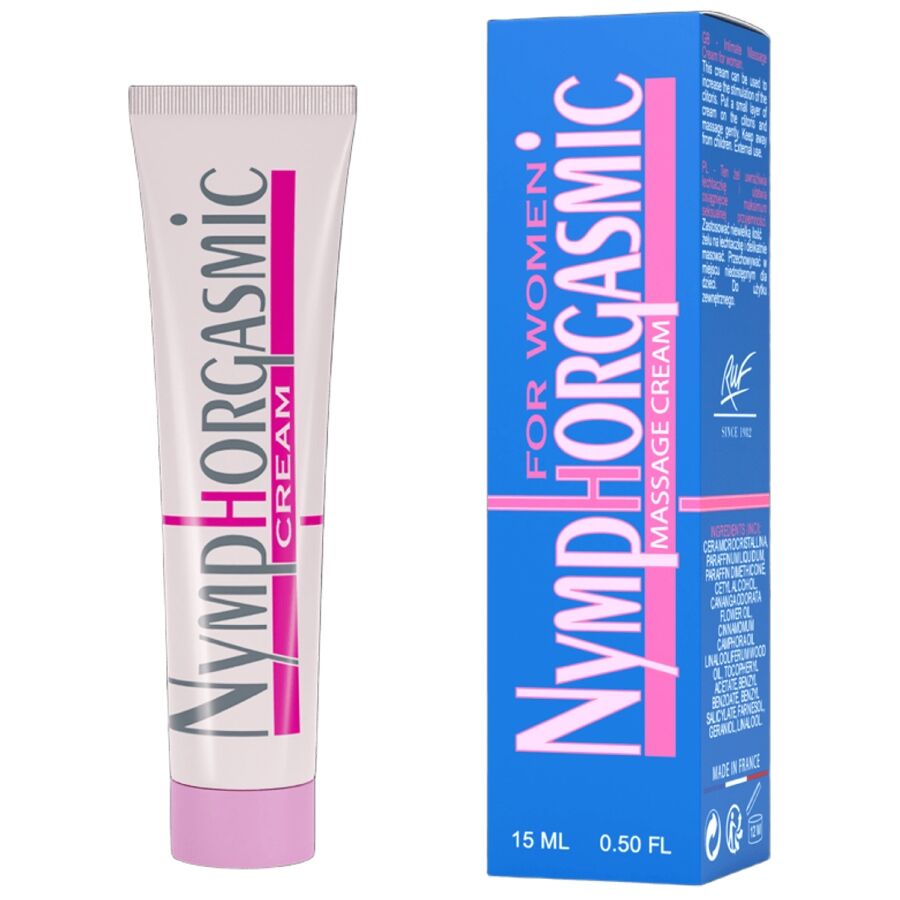 RUF Nymphorgasmic Cream 15ml - Estimulante Femenino