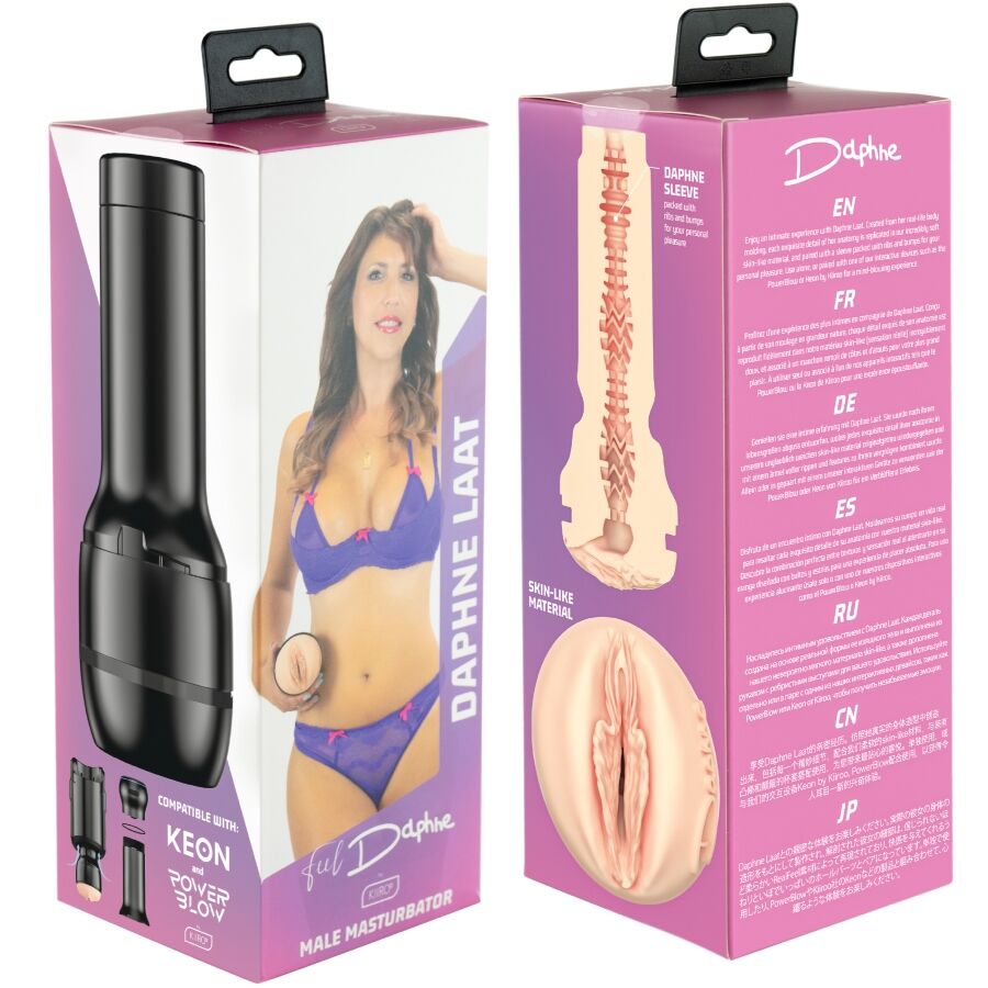 Kiiroo Feel Daphne Laat Stars Collection Stroker Compatible Powerblow