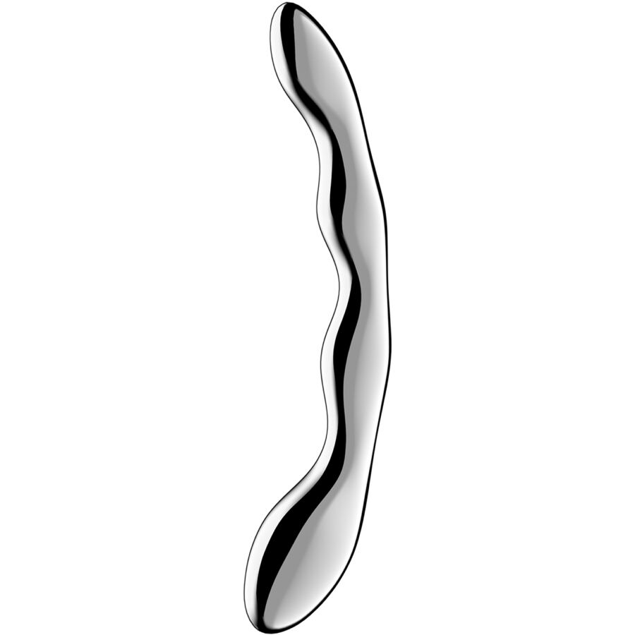 Satisfyer Cosmic Crest 2 - Dildo Doble Extremo Acero Inoxidable