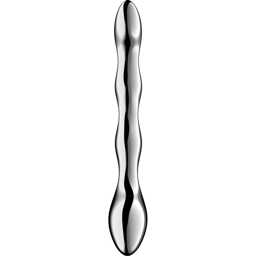 Satisfyer Cosmic Crest 2 - Dildo Doble Extremo Acero Inoxidable